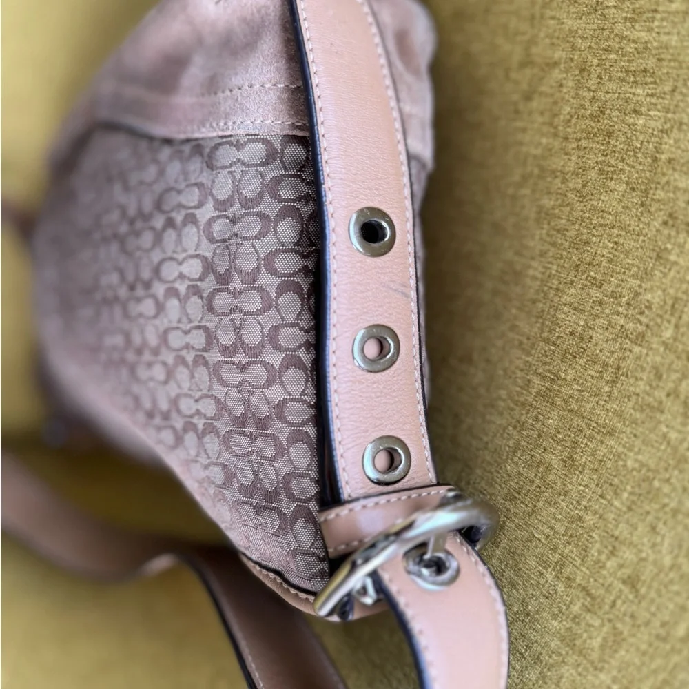 Y2K signature Coach bag purse 2 way - Picture 12 of 15